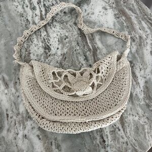 Zara knit purse